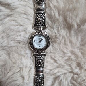 Accessory Exchange Watch Silver Tone Womens Ladies Boho Eclectic Western Bohemia